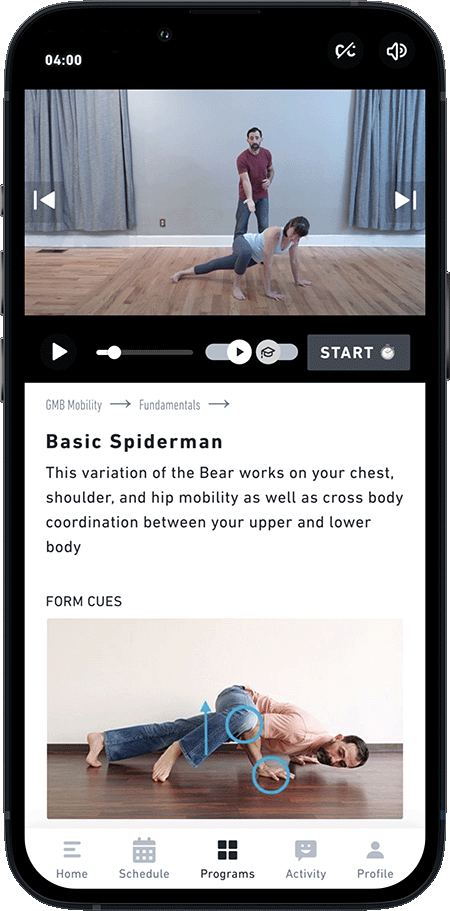 GMB Mobility shown on an iPhone