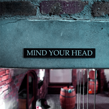 The Power of Reflection: Make Faster Progress by Learning More from Every Workout 1 Sign advising you to watch out for your head