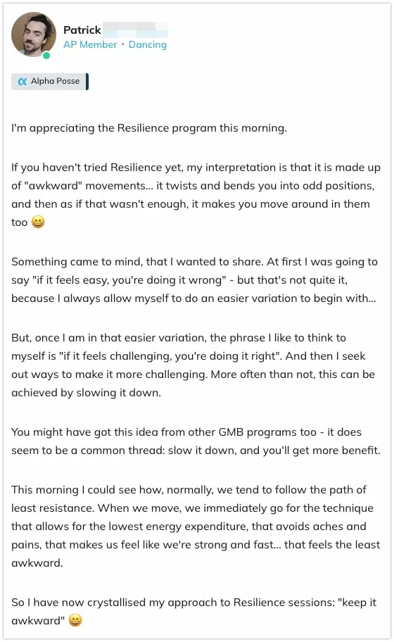 Im appreciating the Resilience program this morning.If you havent tried Resilience yet my interpretation is that it is made … image 16 49 42 jpg