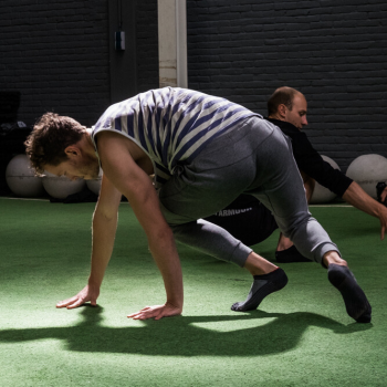 Build Resilience and Capacity with Locomotion Exercise 1 Man performing locomotion exercise
