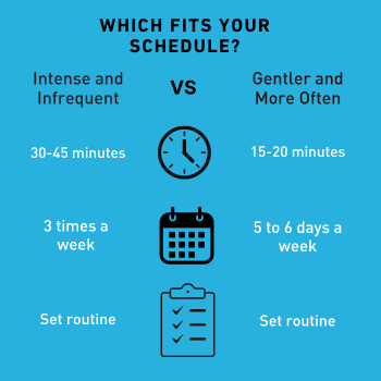 Which Fits Your Schedule