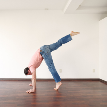 Taking Your Handstand Off the Wall 4 Kick Up
