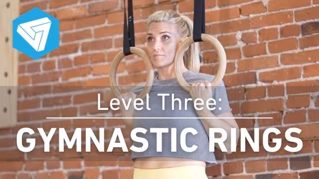 The third level of Integral Strength features gymnastic rings