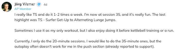 Triple Shot Conditioning 5 tsc3